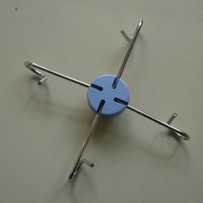 Soporte de acero inoxidable de la infusión de los 210cm de hospital de los accesorios pacientes de la cama IV poste