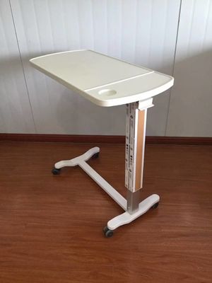 Resorte de gas plástico de la placa de la mesita de noche de los muebles del hospital ajustable