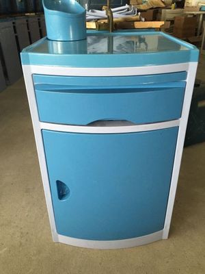 Gabinete médico de la cabecera del ABS del hospital de los muebles los 50X50X80Cm con los cajones