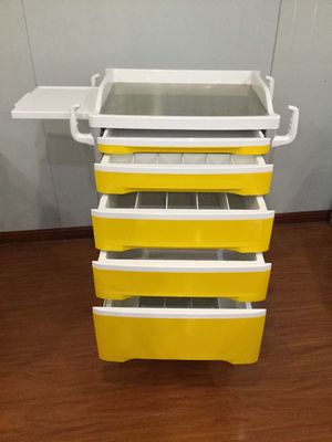 Marco integrado de la aleación de aluminio de la entrega de la droga de la carretilla del puesto de trabajo del ordenador