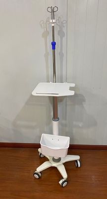 Carretilla de tipo standard médica del monitor paciente del soporte móvil de la carretilla por encargo
