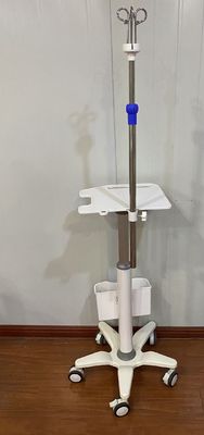 Carretilla de tipo standard médica del monitor paciente del soporte móvil de la carretilla por encargo