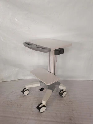 Puesto de trabajo móvil de la carretilla del equipamiento médico en el carro del ordenador del hospital de las ruedas