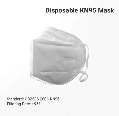 Respirador quirúrgico de la máscara disponible quirúrgica médica de la mascarilla KN95