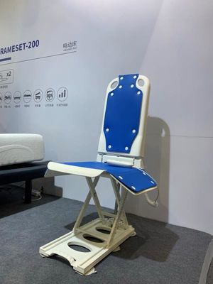 Resbalón anti de Seat de baño del hogar del baño ajustable eléctrico de la silla blanca