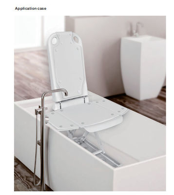 Resbalón anti de Seat de baño del hogar del baño ajustable eléctrico de la silla blanca