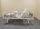 Cama de hospital eléctrica de dos manivelas, marco inoxidable de la cama de la cama paciente eléctrica