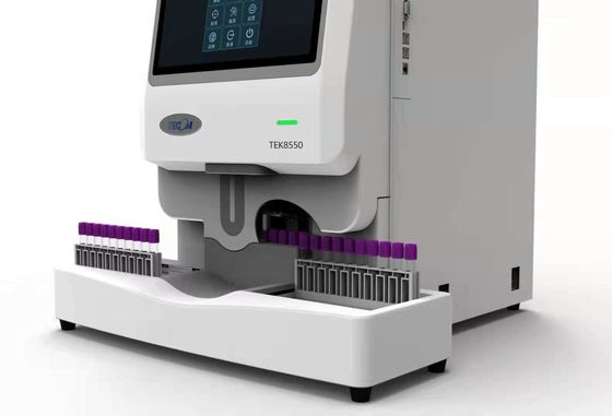 5 porciones de la hematología del analizador de la máquina de equipo de laboratorio médico 360 grados