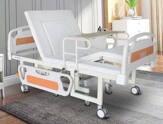Cama de cuidado eléctrica casera con blanco desmontable de la silla de ruedas de la cuña
