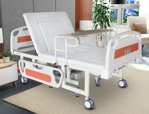 Cama de cuidado eléctrica casera con blanco desmontable de la silla de ruedas de la cuña
