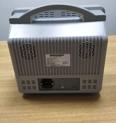 Aparato médico portátil para el hogar todo de ECG en un material grisáceo del ABS del detector