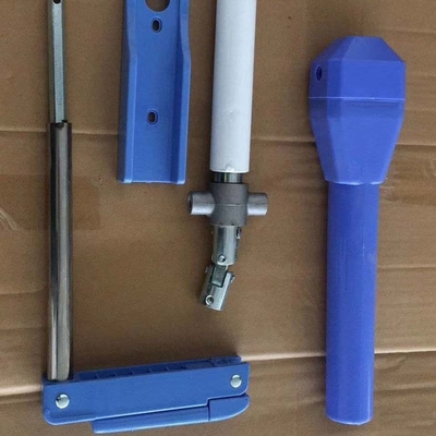 Accesorios azules del hospital de la manija inestable de la manivela material del ABS