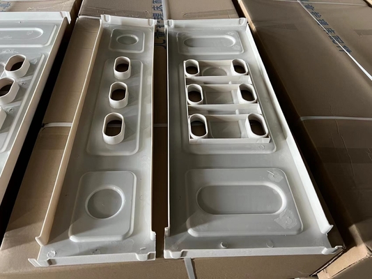 Tablero médico blanco de la cama del rectángulo para el hospital usado para la cama de hospital
