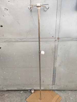 Soporte ajustable de la infusión del equipamiento médico en el blanco del hospital de la cabecera