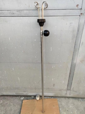 Soporte ajustable de la infusión del equipamiento médico en el blanco del hospital de la cabecera