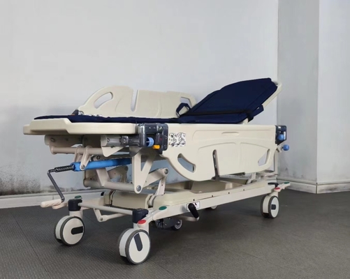 Emergencia anticerrojos material del ABS azul transportador paciente de 150 kilogramos