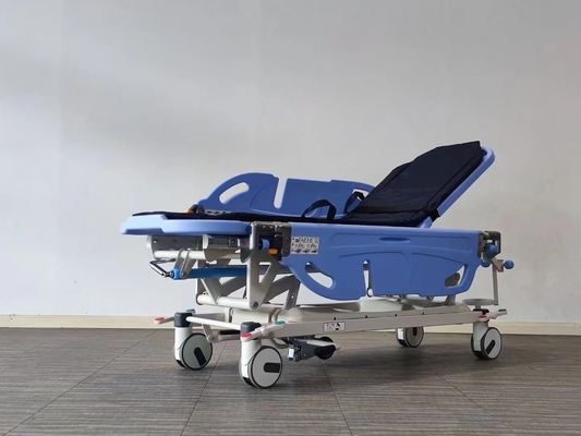 Emergencia anticerrojos material del ABS azul transportador paciente de 150 kilogramos
