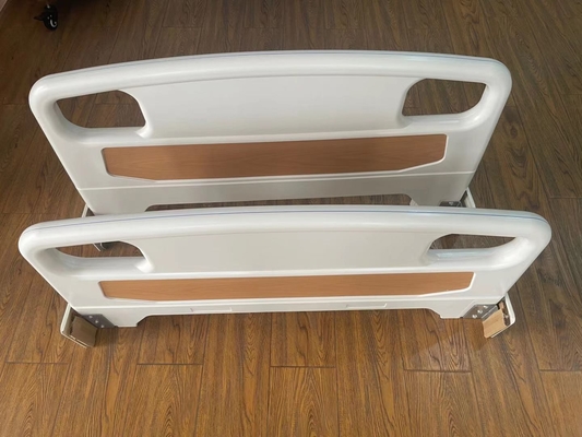 Cabecero de madera de la cama de hospital de los PP del color del grano para el hospital médico