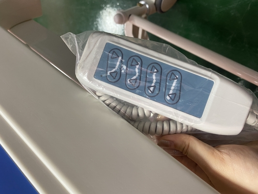 Cama médica de la cama eléctrica de función triple blanca para la sala de hospital
