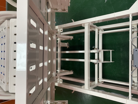 Cama médica de la cama eléctrica de función triple blanca para la sala de hospital