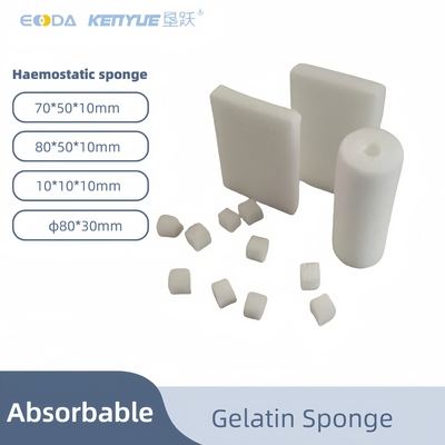 Esponja hemostática dental médica vendaje de heridas esponja hemostática anal