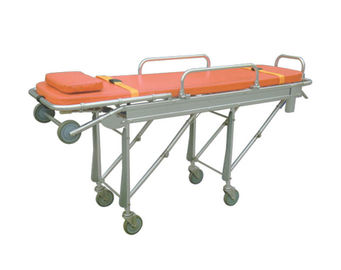 Carretilla plegable móvil del ensanchador del hospital, carretilla paciente de la transferencia del cargamento automático de aluminio