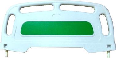 Cabecero laminado de la cama de hospital de los PP del panel, piezas de madera verdes de la cama de hospital