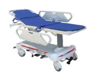 Altura paciente hidráulica profesional del hospital de la carretilla del ensanchador de la emergencia ajustable
