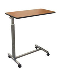 Tabla de la bandeja de la cama de hospital del certificado del CE, mesa de comedor movible de la cama de hospital