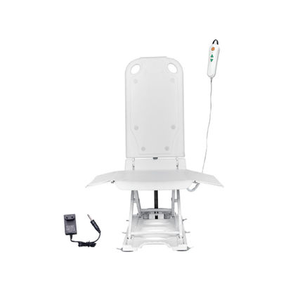 Resbalón anti de Seat de baño del hogar del baño ajustable eléctrico de la silla blanca